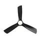 preview thumbnail 16 of 26, Zephyr Indoor and Outdoor 3-Blade Smart Ceiling Fan 52in with 3000K LED Light Kit and Remote Control with Wall Cradle