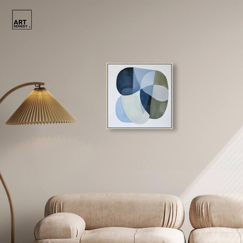 Serene Overlap II Canvas by Art Remedy