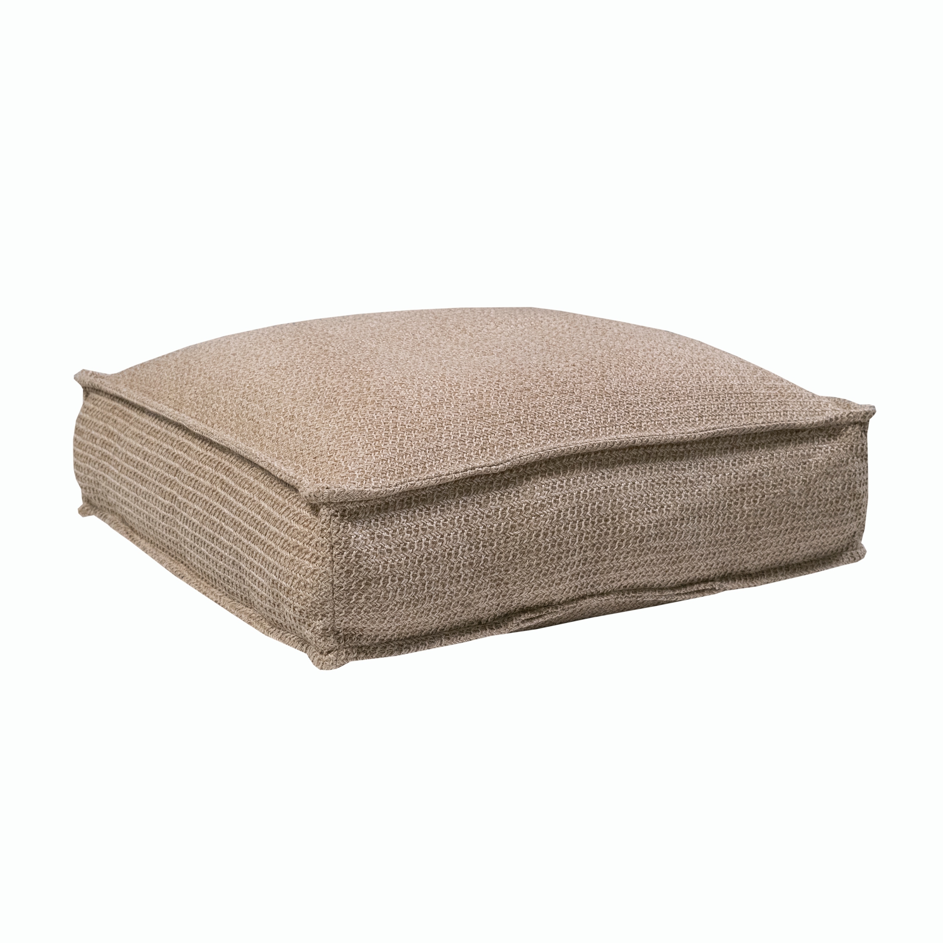 Decor Therapy Outdoor Natural Knit 24.5 inch Floor Cushion