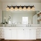 preview thumbnail 5 of 182, 2/3/4-Light Modern Bathroom Crystal Vanity Light Wall Sconces