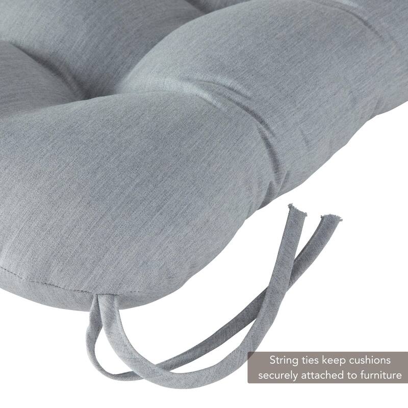 Sunbrella Tufted 20-inch Outdoor Chair Cushion by Greendale Home Fashions