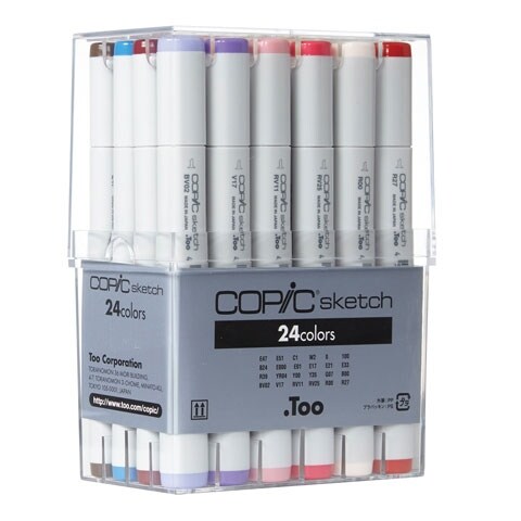 Copic - COPIC Sketch Marker Set - 12-Color Set EX-5