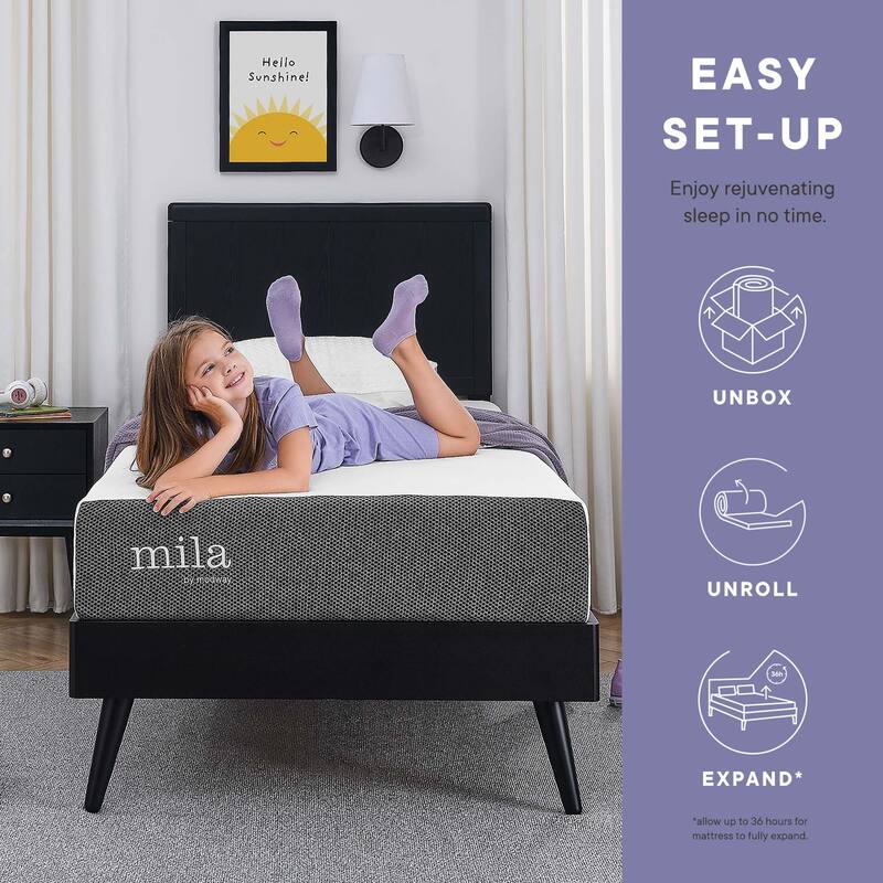 Mila 6" Narrow Twin Mattress