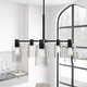 preview thumbnail 1 of 14, Hunter Lochemeade 5 Light Chandelier - Dining Room, Living Room, Entry - Modern Farmhouse, Industrial, Contemporary Natural Iron