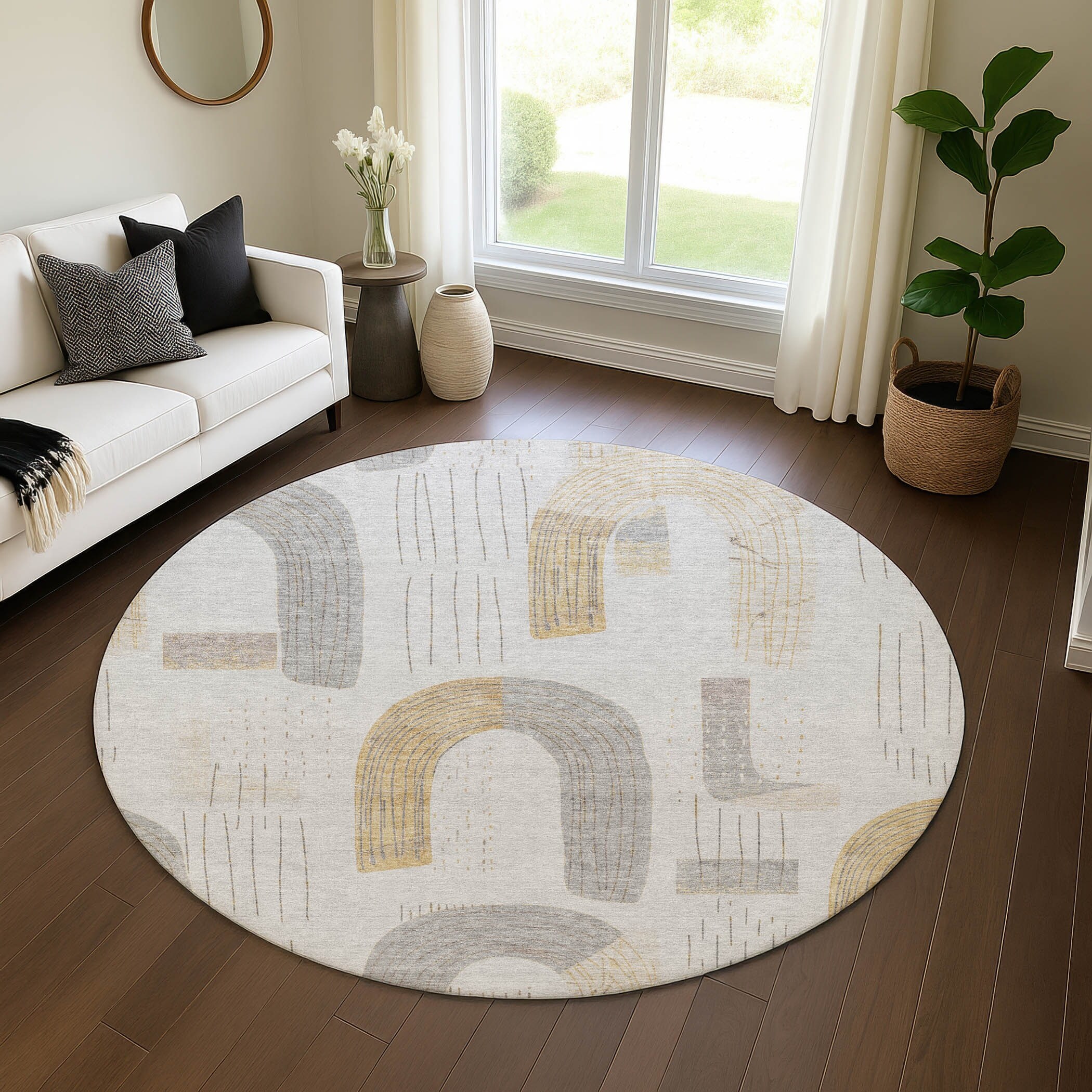 Premium Washable Super Soft Contemporary Mayfield Rug