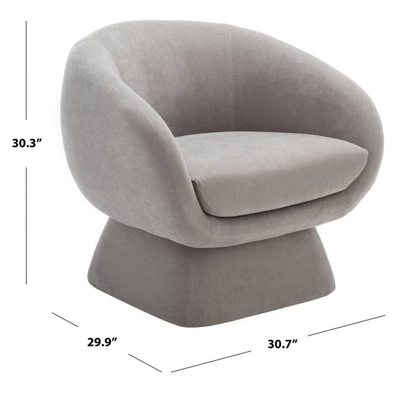 SAFAVIEH Couture Arbenora Modern Accent Chair - 30.7" W x 29.9" L x 30.3" H - 31Wx30Dx30H