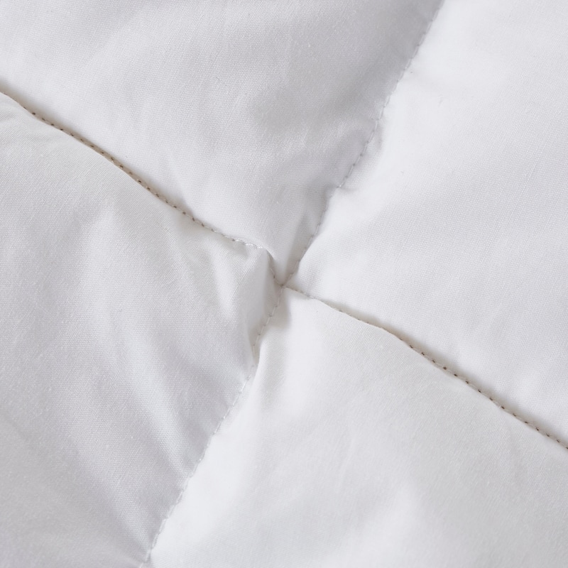 Serta White Goose Feather And Down Fiber Featherbed