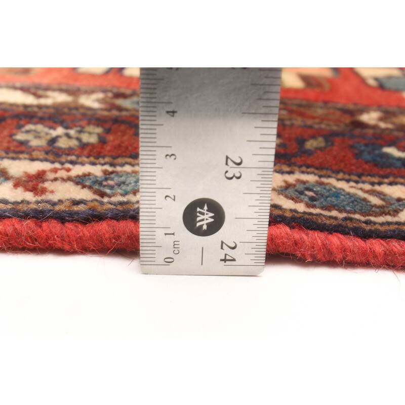 ECARPETGALLERY Hand-knotted Anadol Red Wool Rug - 3'5 x 7'0