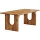 preview thumbnail 8 of 23, 70.89" Rectangle Dining Table for 6-8 People, Modern Simple Wood Kitchen Table