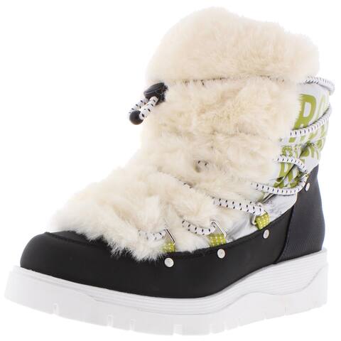 Shop Circus By Sam Edelman Womens Rex Winter Boots Leopard Faux