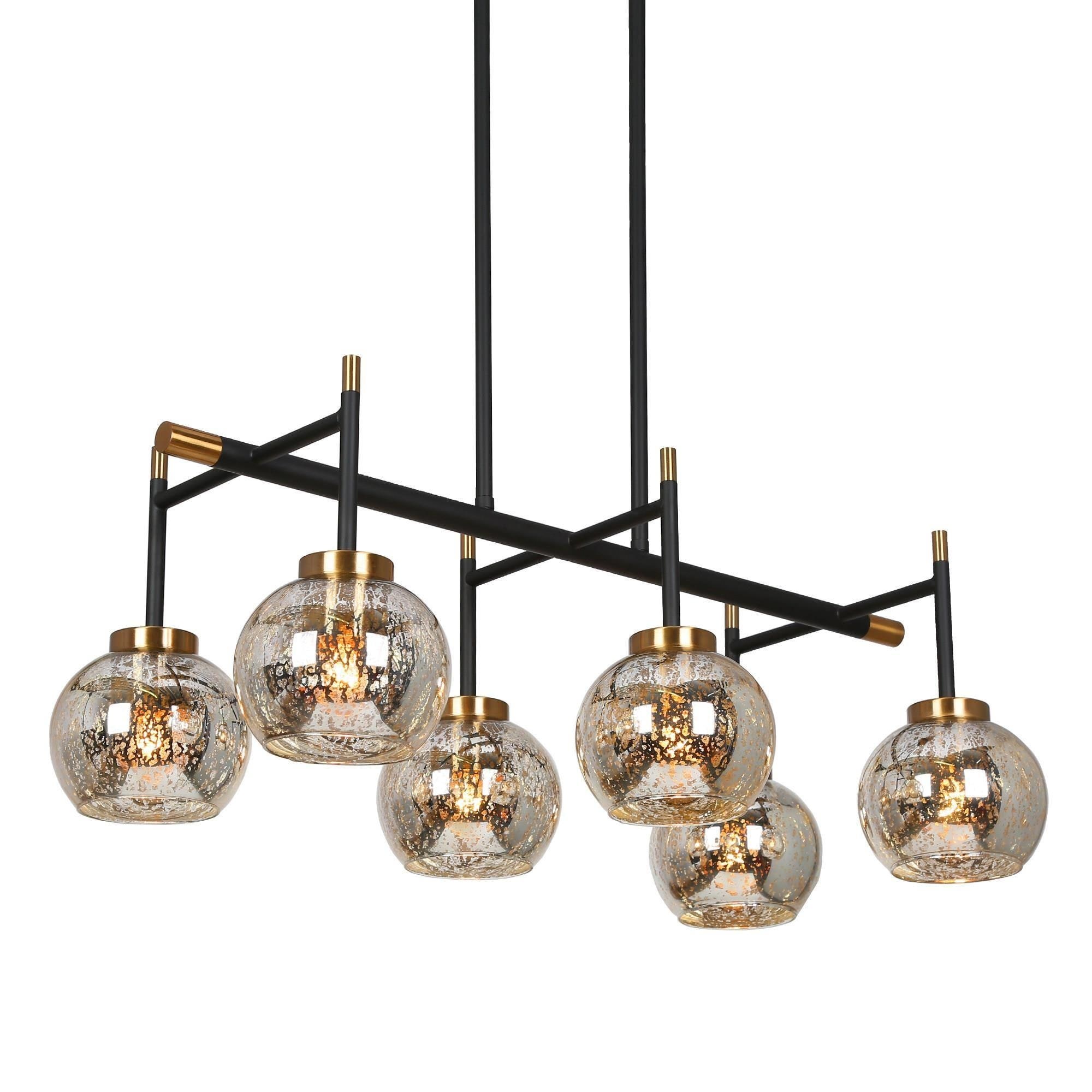 Right angle deals linear chandelier