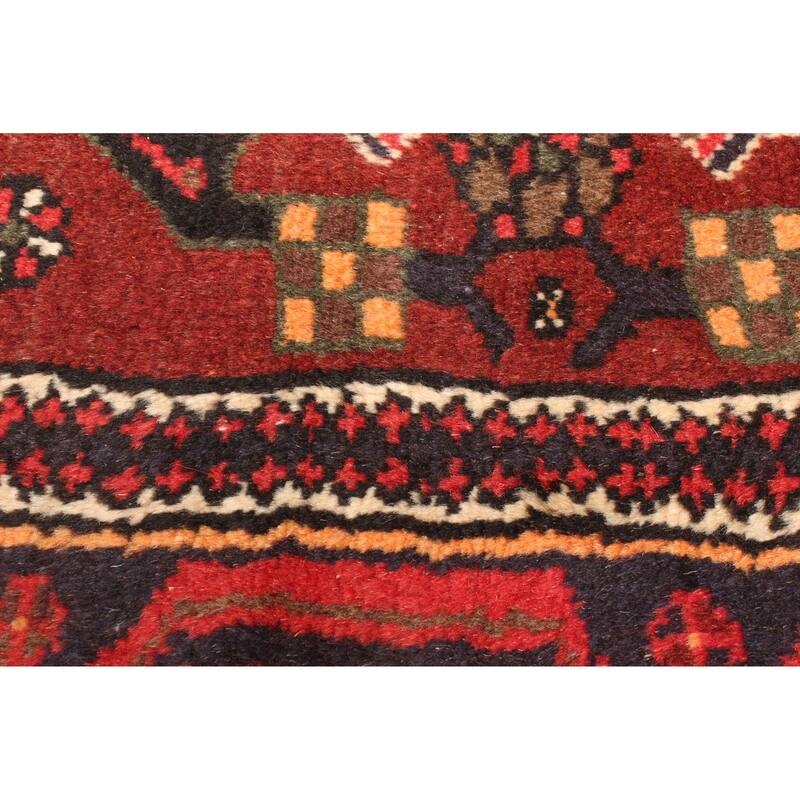 ECARPETGALLERY Hand-knotted Andelz Black Wool Rug - 4'0 x 7'1