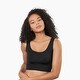 preview thumbnail 3 of 3, Larken X Pumping and Nursing Bra, Black