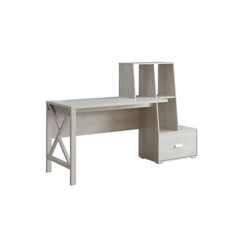 Jessica Modern 70-inch Computer Desk with USB Ports by Furniture of America