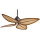 preview thumbnail 3 of 1, Minka Aire Gauguin Bahama Beige 4 Blade 52 Inch LED Ceiling Fan