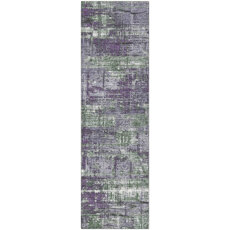 Premium Washable Super Soft Modern Hatch Mayfield Rug