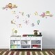 preview thumbnail 1 of 3, Walplus Owl Tree Numbers Children Kids Wall Sticker DIY Nursery Decor