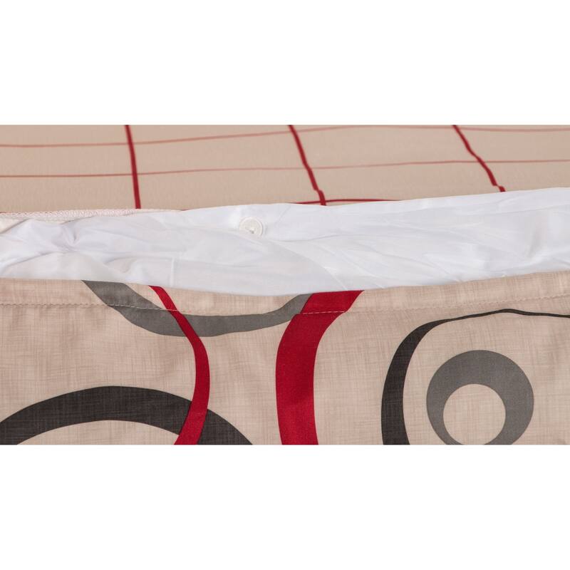 Circlet Reversible Print Duvet Set