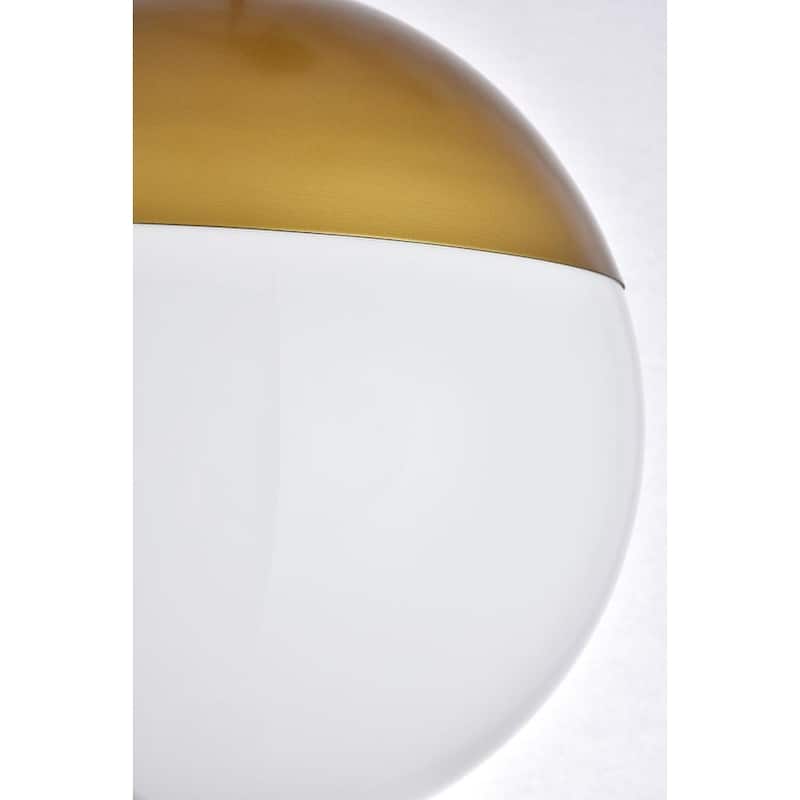 1-Light Pendant with 14 inch Frosted White Glass