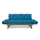 preview thumbnail 20 of 24, Ottavio Outdoor Daybed with Cushions by Christopher Knight Home