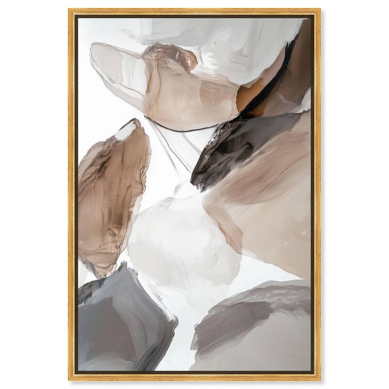 Sedimentary Hues I Canvas by Art Remedy - Gold - 20" x 30"