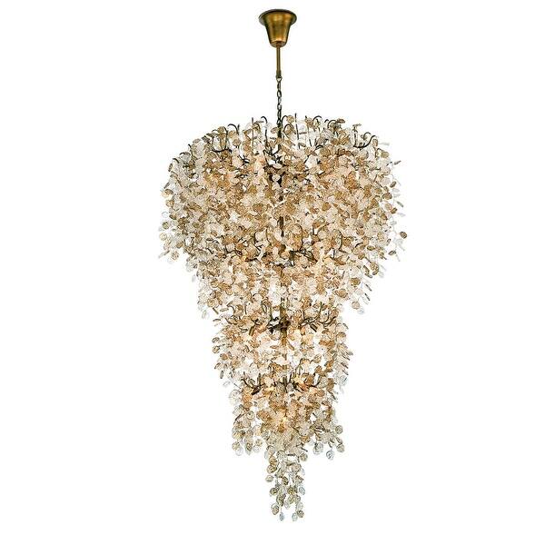 Eurofase Lighting 29062 Campobasso 33 Light Chandelier with Hand