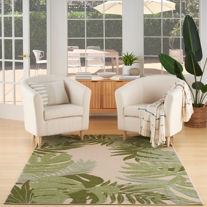 Nourison Aloha Indoor/Outdoor Nature Area Rug