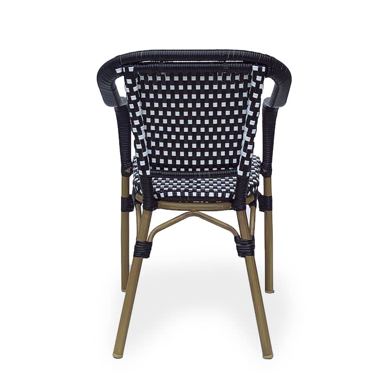 Cecil Outdoor Outdoor Bistro Chairs (Set of 2) by Christopher Knight Home