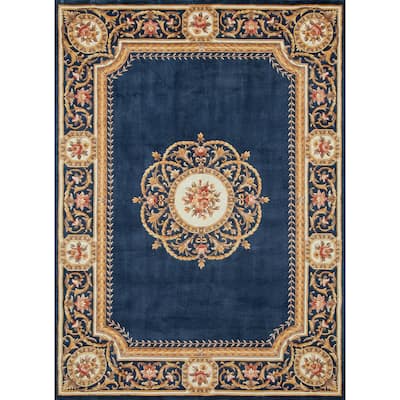 Momeni Harmony Hand Tufted Wool Traditional Floral Area Rug