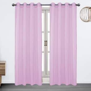 Brook 2-Pack Metallic Lurex Sheer Grommet Window Panel, 54x90 Inches - 54x90 Inches