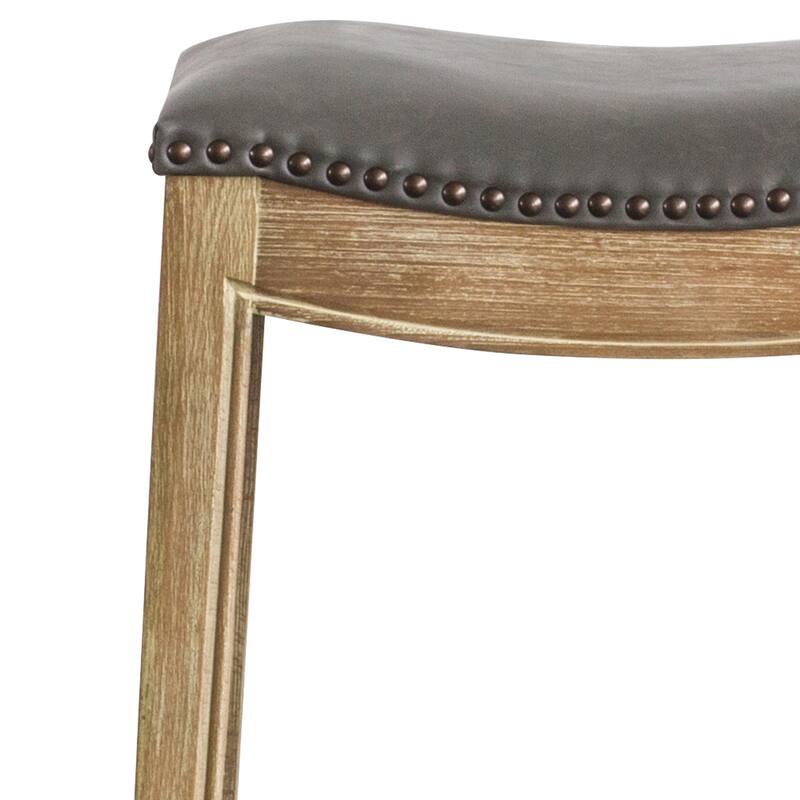 NPD Furniture Elmo Bonded Leather Counter Stool