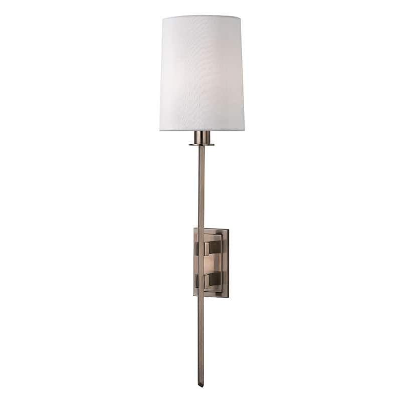 Hudson Valley Lighting Fredonia Single Light 23" Tall Wall Sconce - Antique Nickel