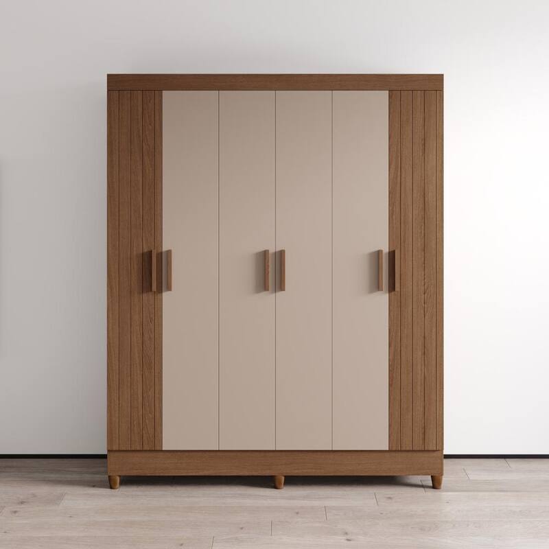 Uruguay Wardrobe - Oak/Fendi