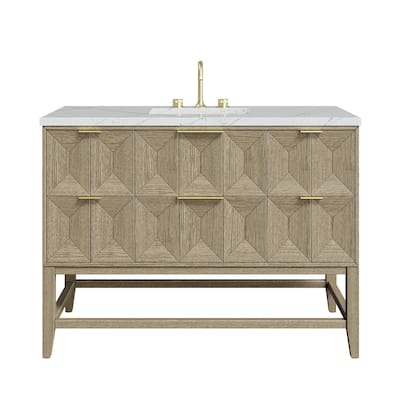 James Martin Vanities D100-V48-3ENC Emmeline 48" Single Basin Ash Wood