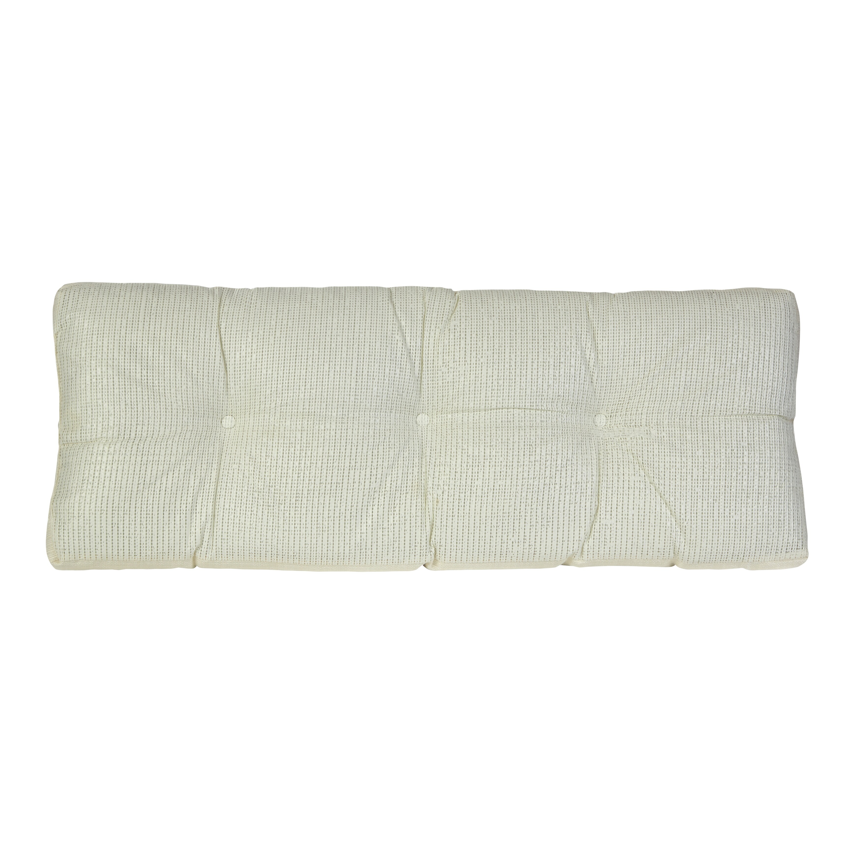 Tufted Wool Seat Cushion