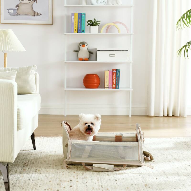 Scout 19'' Dog & Cat Carrier Bag Beige - 19