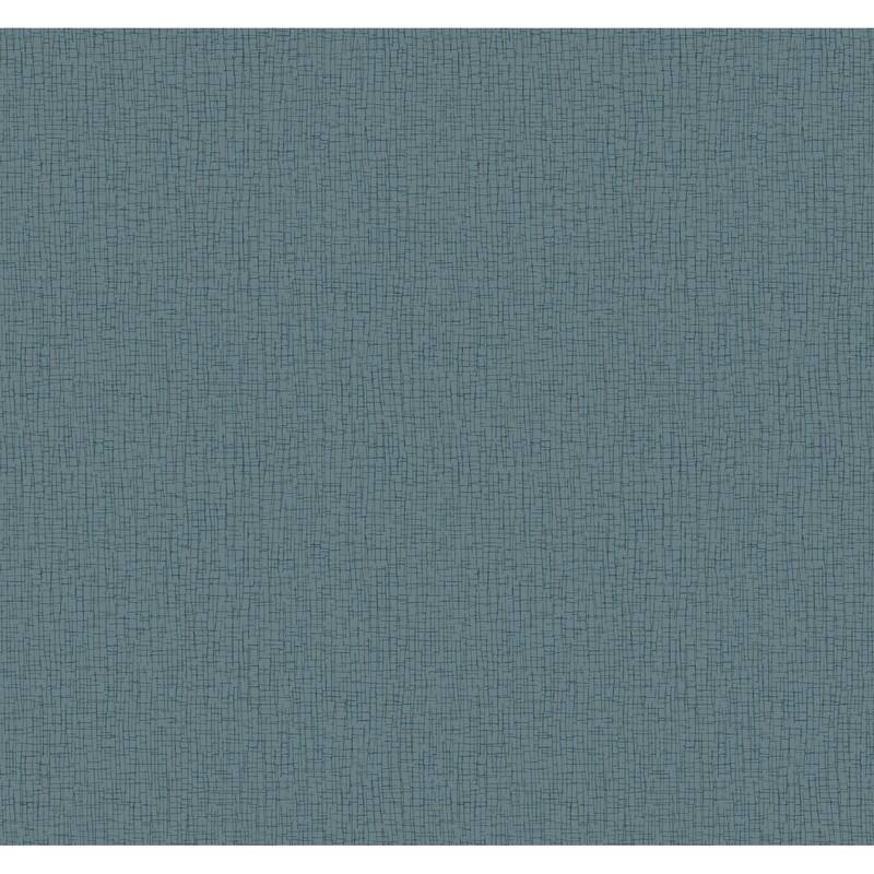 Warner Aden Blue Linear Abstract Wallpaper