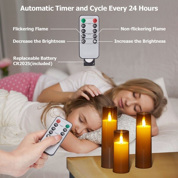 Non flickering flameless candles cheap