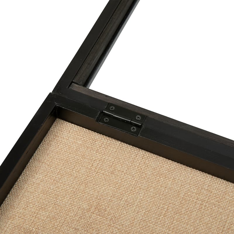 Solid Pine Shadow Display Case with Linen Liner