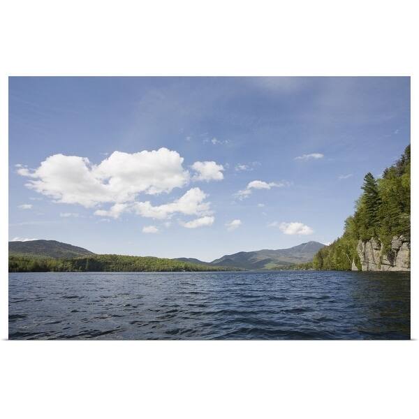 Shop Usa New York State Adirondack Mountains Lake Placid Poster Print Overstock 16478540