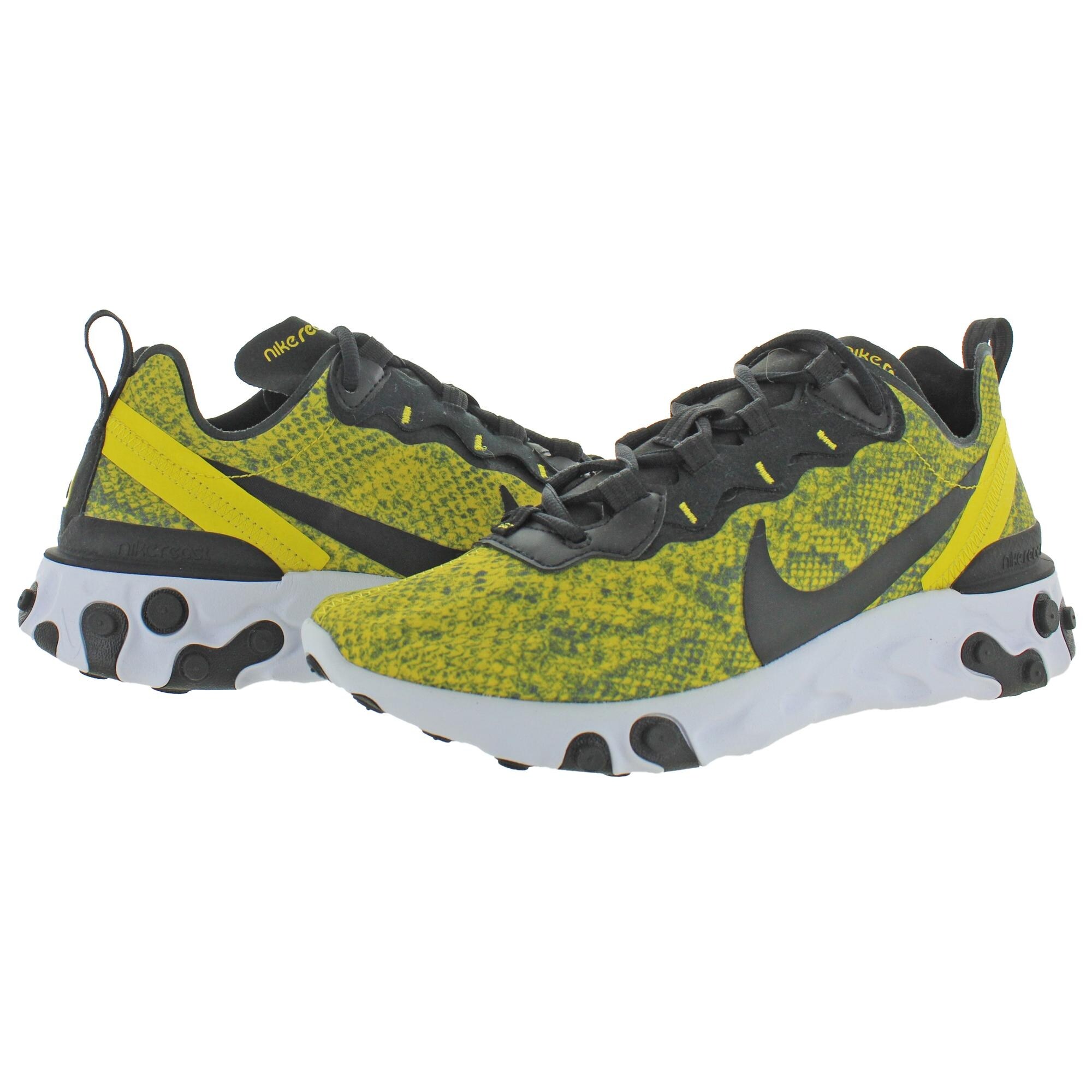 nike react element 55 women's yellow