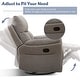 preview thumbnail 14 of 14, Prelife Fabric Manual Overstuffed Nursery Glider Rocking Chairs