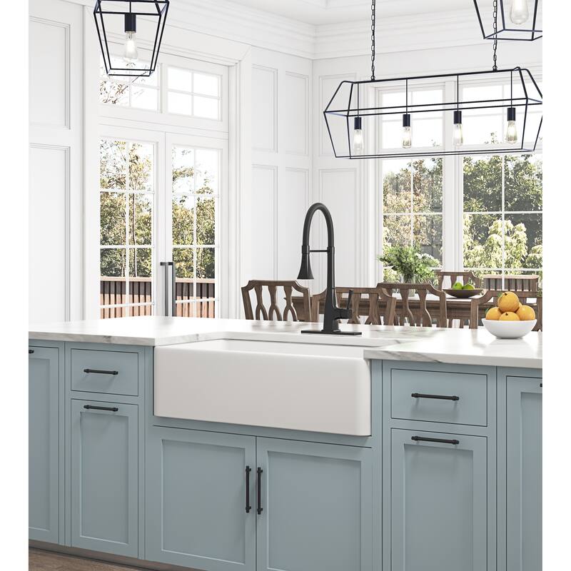 Farmhouse Sink Deep Apron Sink Undermount Kitchen Sink Single Farm Sink