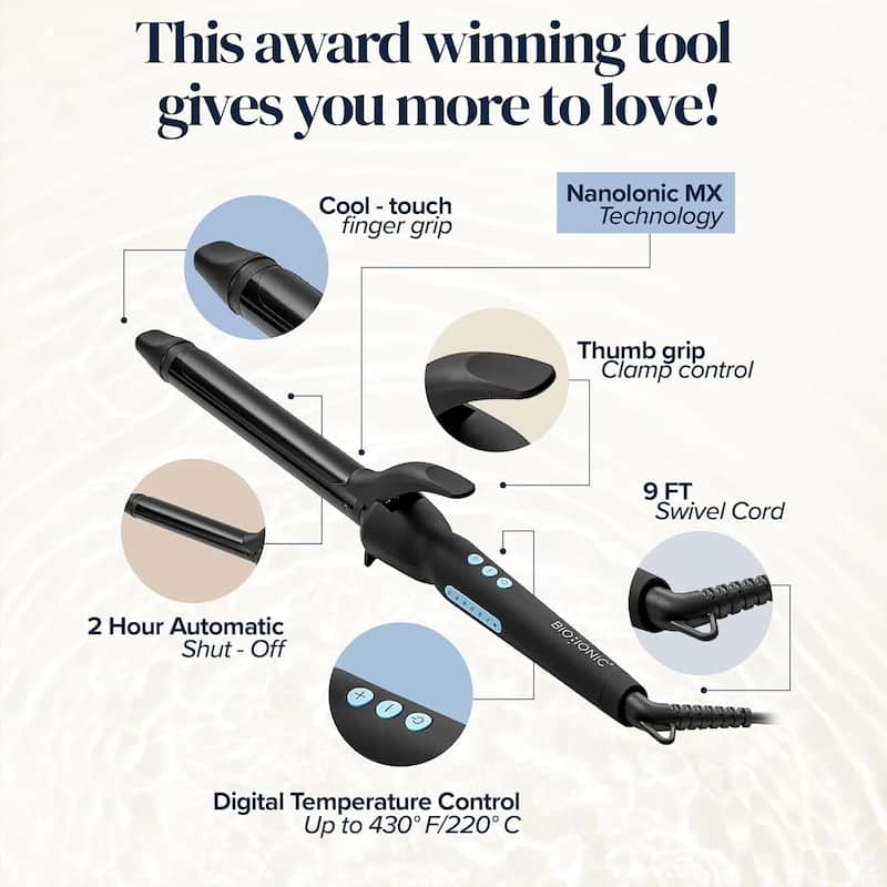 Bio Ionic 1" Long Barrel Styler