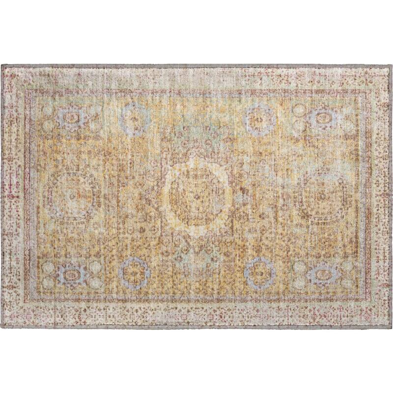 Premium Washable Super Soft Vintage Traditional Mayfield Rug