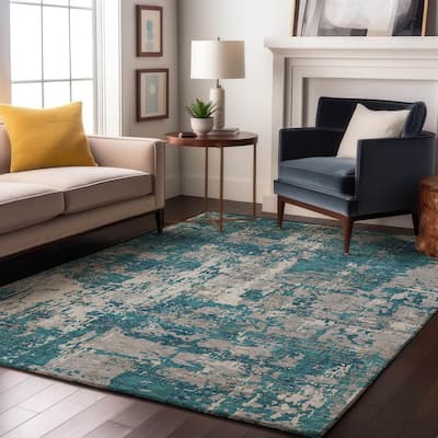 Premium Washable Super Soft Abstract Acree Mayfield Rug
