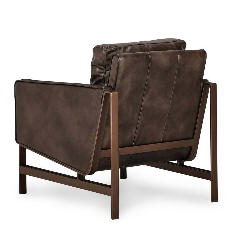 Classic Home Chad Leather Club Chair