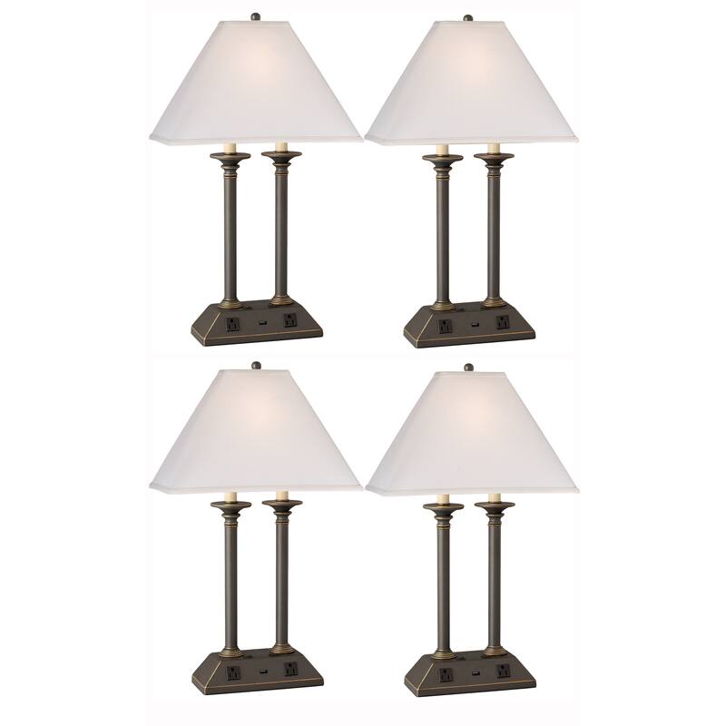 26 inch Madison Bronze Desk Lamp - Overstock - 38236960