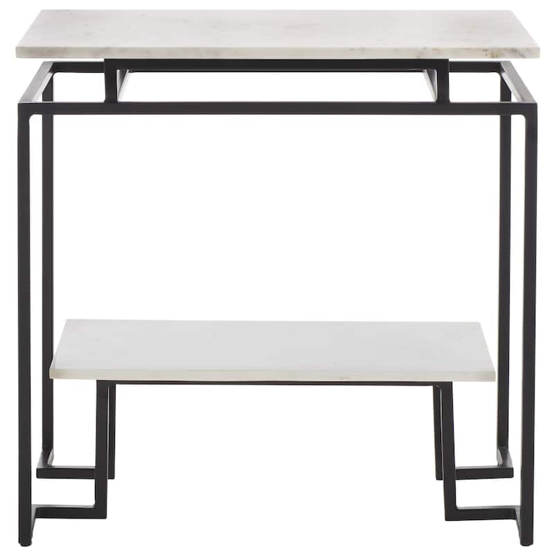 SAFAVIEH Malvina Single Shelf Rectangle Accent Table - 24" L x 14" D x 24" H - 24Wx14Dx24H