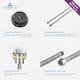 Solid Brass Lead-free Single-handle High Arc Bathroom Faucet